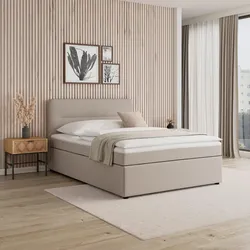 Boxbett Marco ca. 160x200 cm Taupe