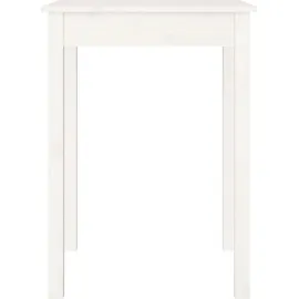 vidaXL Esstisch 55 x 75 x 55 cm weiß