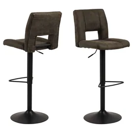 Actona Barhocker Sylvia 41,5 x 115 x 52 cm Anthrazit