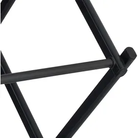 Relaxdays Klappbarer Wäscheständer 7,4 m schwarz