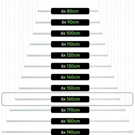 Kadax Deckenwäschetrockner 3 m weiß