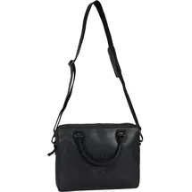 Mustang Dokumententasche Valencia, Men Businesstasche, Reisetasche mit auffälliger Logoprägung schwarz