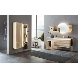 Hochschrank   ¦ holzfarben ¦ Maße (cm): B: 38,4 H: 153,6 T: 33.1