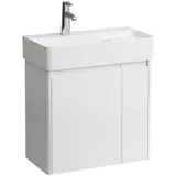 Laufen Waschtischunterschrank 2 Türen 57,2 x 29,4 x 51,5 cm Weiß glänzend