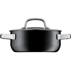 WMF Fusiontec Mineral Black Topf-Set 4-tlg. 2 x Fleischtopf + Bratentopf + Stielkasserolle