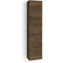 Marlin Hochschrank 3040 City Holzoptik Braun Eiche