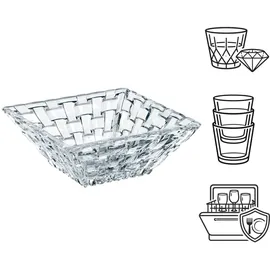 Nachtmann Glasschale 2er Set - Bossa Nova Kristallglas - 12x12cm"