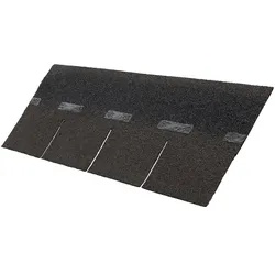 Dachschindel SKANHOLZ, schwarz, Bitumen, Dachpappen, Bitumen