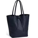 COLLEZIONE ALESSANDRO EasyGo Schultertasche Leder Marine