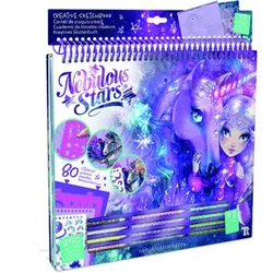 Kreatives Skizzenbuch - Fantasiepferde Galaxie - Nebulous Stars