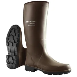 Dunlop Purofort Terroir PRO Gummistiefel Dunkelbraun 37