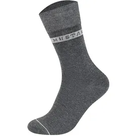 Mustang Socken-Sets 6er Pack Grau/Schwarz 43-46
