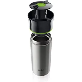Braun BRSC001 edelstahl/schwarz 0,33 l