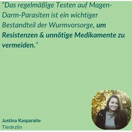 Vetevo Wurmtest Plus Pferd inkl. Lungenwürmer 1 St