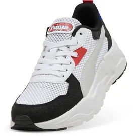 Puma Trinity Lite Mid 90s Kinder PUMA black/PUMA white/vivid blue/red fire 38,5
