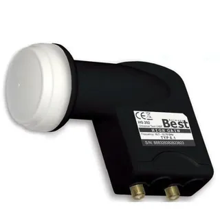 Best Germany LNB Twin High Gain 70 dB