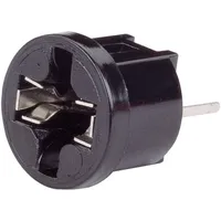 TRU Components 1570137 Lampenfassung Sockel (Miniaturlampen): W2.1x9.5d Anschluss (Sockel):