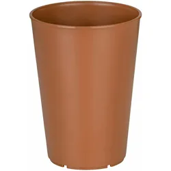 VEPATIM 50x Mehrweg Heißgetränkebecher Kaffeebecher Coffee to go schokobraun - 400 ml