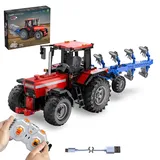 CADA Traktor mit Pflug 1:17 2,4GHz Bricks