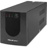 Qoltec Zasilacz awaryjny UPS Monolith 1200VA 720W (1200 VA, 720 W, Line-Interaktiv USV), USV