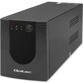Qoltec Zasilacz awaryjny UPS Monolith 1200VA 720W (1200 VA, 720 W, Line-Interaktiv USV), USV