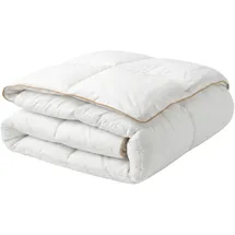 Beliani Bettdecke Entendaunen Mittelwarm EIGER 220 x 240 cm