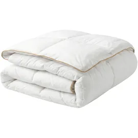 Beliani Bettdecke Entendaunen Mittelwarm EIGER 220 x 240 cm