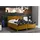 kaiser möbel Boxspringbett mit bettkasten matratze + topper BELLA stoff Riviera Gelb 140x200 cm - Gelb