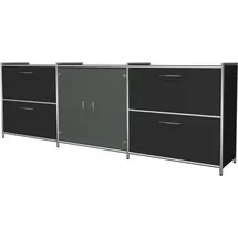Kerkmann Sideboard 236,0 x 38,0 x 78,0 cm anthrazit