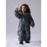 Name It Overall »NMMSNOW10 SUIT AOP FO NOOS«, Gr. 122 N-Gr, Mockingbird, , 35644552-122 N-Gr