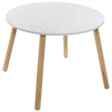 Atmosphera Créateur d'intérieur Kindertisch Douceur Ø 60 cm MDF weiß