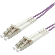 Roline LWL-Kabel 50/125μm OM4, LC/LC, LSOH, Low-Loss, 15 m