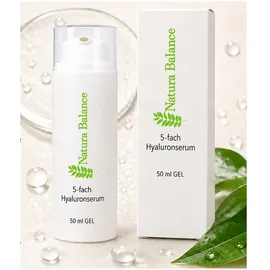 Natura Balance 5 fach Hyaluron Hyaluronsäure Serum Gel 50 ml