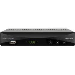 Imperial T2 IR Plus DVB-T2 HD Receiver mit freenetTV Entschlüsselungssystem (DVB-T2), TV Receiver, Schwarz