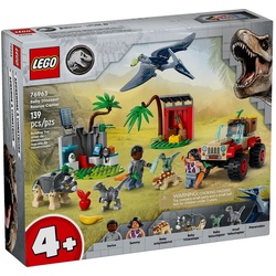 LEGO® Spielbausteine Lego 76963 Rettungszentrum für Baby-Dinos