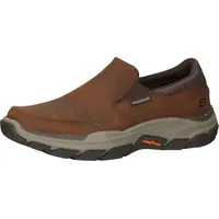 SKECHERS Slipper »RESPECTED - CALUM«, mit seitlichem Stretcheinsatz Gr. 40, braun -