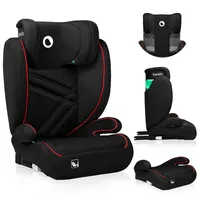 lionelo Hugo I-Size Sporty Schwarz Rot