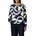 Oliver BLACK LABEL Langarmbluse mit All-Over Print s Oliver BLACK LABEL BLUE ECRU