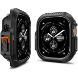 SPIGEN Lock Fit Hülle Kompatibel mit Apple Watch Ultra 3 (2025) / 2 (2023) / 1 (2022) 49mm - Schwarz