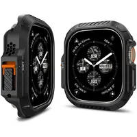 SPIGEN Lock Fit Hülle Kompatibel mit Apple Watch Ultra 3 (2025) / 2 (2023) / 1 (2022) 49mm - Schwarz
