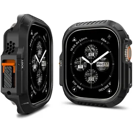 SPIGEN Lock Fit Hülle Kompatibel mit Apple Watch Ultra 3 (2025) / 2 (2023) / 1 (2022) 49mm - Schwarz