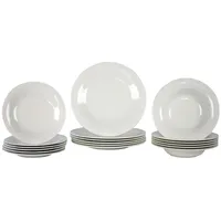 Villeroy & Boch New Cottage Basic Tafelservice 18-tlg. weiß