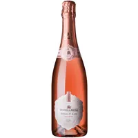 Gratien & Meyer Crémant de Loire Cuvée Diadem Brut Rosé (1 x 0,75 l) - Edler französischer Rosé-Schaumwein auf Champagner-Niveau, Traditionelle Flaschengärung, frisch fruchtig und zart-cremig