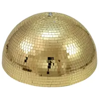Eurolite Spiegel-Halbkugel 50cm gold motorisiert