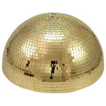Eurolite Spiegel-Halbkugel 50cm gold motorisiert