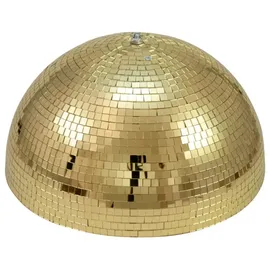 Eurolite Spiegel-Halbkugel 50cm gold motorisiert