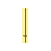 AKO Agrartechnik Winkelstahlpfahl 115 cm 2 mm