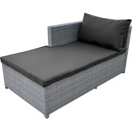 Happy Home Loungeset 3-tlg. Dunkelgrau