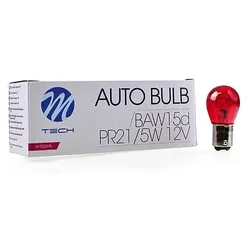Glühlampe M-TECH PR21/5W BAW15d 21/5W RED 12V