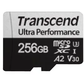 Transcend 340S - Flash-Speicherkarte - 256 GB microSDXC UHS-I